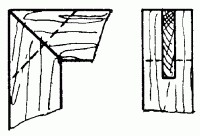 Столярные и плотничные соединения и крепления. Угловые соединения